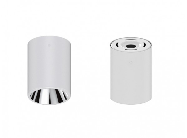 Spot IP44 2000lm 100mm Chromé 4000K On-Off