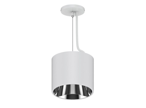 Spot IP44 4000lm 200mm Chromé 5000K DALI