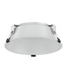 Spot IP44 4000lm 250mm Blanc 5000K On-Off