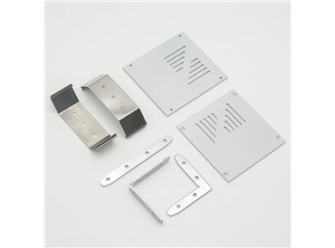 Profilé LED Cobra3 Z03100 Dimensions 75mmx80mm | Longueurs standards  1m - 2m - 3m ou sur-mesure | Finition Anodisé incolore | F