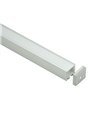 Profilé LED Finer1 Z04200 Dimensions 45mmx65.4mm | Longueurs standards  1m - 2m - 3m ou sur-mesure | Finition Noir | Fixation Su