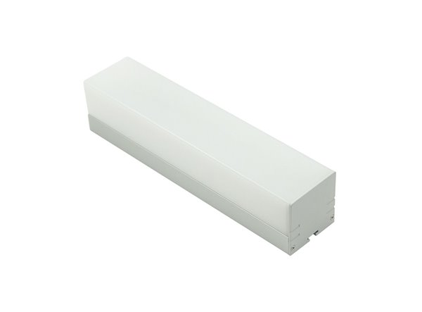 Profilé LED Conto4 Z04400 Dimensions 45mmx45mm | Longueurs standards  1m - 2m - 3m ou sur-mesure | Finition Anodisé incolore | F