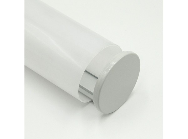 Profilé LED Stream3 Z07100 Dimensions Ø 100mmx | Longueurs standards  1m - 2m - 3m ou sur-mesure | Finition Anodisé incolore | F