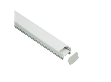 Profilé LED Terano5 Z08800 Dimensions 24.8mmx17mm | Longueurs standards  1m - 2m - 3m ou sur-mesure | Finition Anodisé incolore 