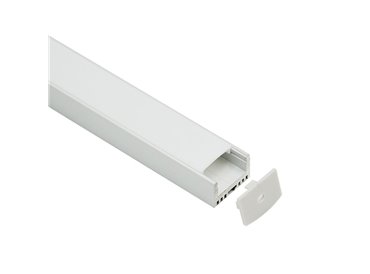 Profilé LED Terano6 Z08900 Dimensions 26mmx17mm | Longueurs standards  1m - 2m - 3m ou sur-mesure | Finition Anodisé incolore | 