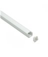 Profilé LED Terano7 Z09000 Dimensions 10mmx8.3mm | Longueurs standards  1m - 2m - 3m ou sur-mesure | Finition Anodisé incolore |