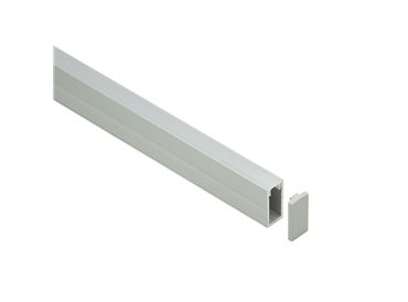 Profilé LED Finer3 Z09500 Dimensions 9.7mmx20mm | Longueurs standards  1m - 2m - 3m ou sur-mesure | Finition Anodisé incolore | 