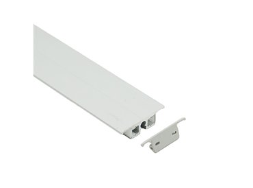 Profilé LED Clapet1 Z10900 Dimensions 11mmx40mm | Longueurs standards  1m - 2m - 3m ou sur-mesure | Finition Anodisé incolore | 