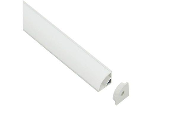 Profilé LED Gulan2 Z11300 Dimensions 16mmx16mm | Longueurs standards  1m - 2m - 3m ou sur-mesure | Finition Anodisé incolore | F