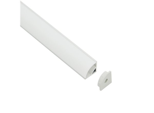 Profilé LED Gulan2 Z11300 Dimensions 16mmx16mm | Longueurs standards  1m - 2m - 3m ou sur-mesure | Finition Anodisé incolore | F