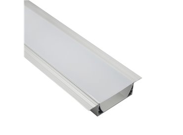 Profilé LED Shala2 Z13100 Dimensions 100mmx37mm | Longueurs standards  1m - 2m - 3m ou sur-mesure | Finition Anodisé incolore | 